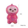 2 PCS TTPU1252 Color-Printed Smiley Face Doll Slow Rebound Decompression Toy (Pink) - Image 2