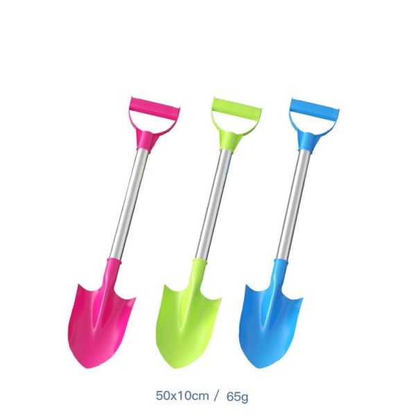 3 PCS Stainless Steel Shovel Children Winter Outdoor Playing With Snow Grippers Snowball Fight Tools, Random Color Delivery - Image 2
