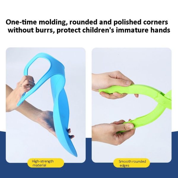 3 PCS Stainless Steel Shovel Children Winter Outdoor Playing With Snow Grippers Snowball Fight Tools, Random Color Delivery - Image 3