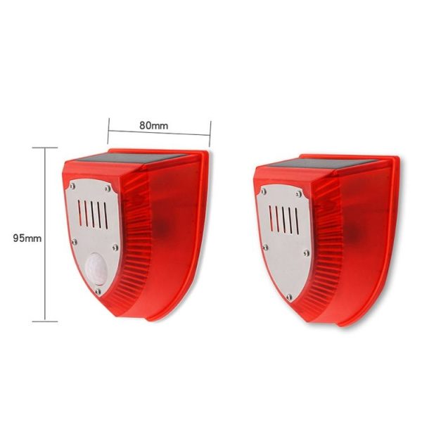 N911M Solar Animal Repeller Outdoor Sound And Light Alarm, Specification: Timing Model - Image 4