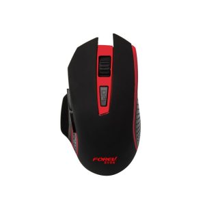FOREV FV-W3 4 Keys Notebook Wireless Mouse RGB Colorful Luminous Mouse (Black)