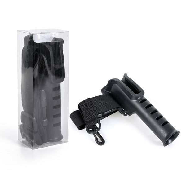 Fishing Rod Waist Belt Rod Holder Fishing Rod Waist Support (28157-B Black) - Image 5