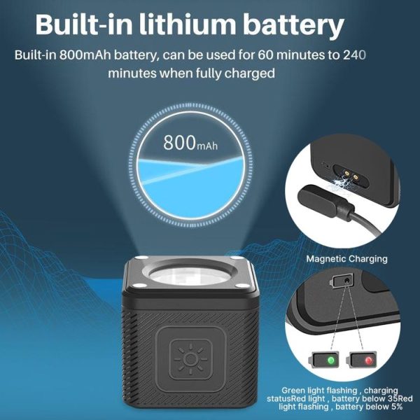 Ulanzi L2 Cute Lite Submersible-Level High-Brightness Long-Life Fill Light (Black) - Image 4