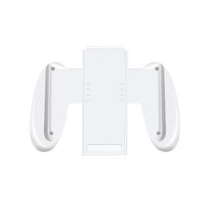 KJH NS-072 ABS Integrated Design Game Grip For Switch OLED (White)