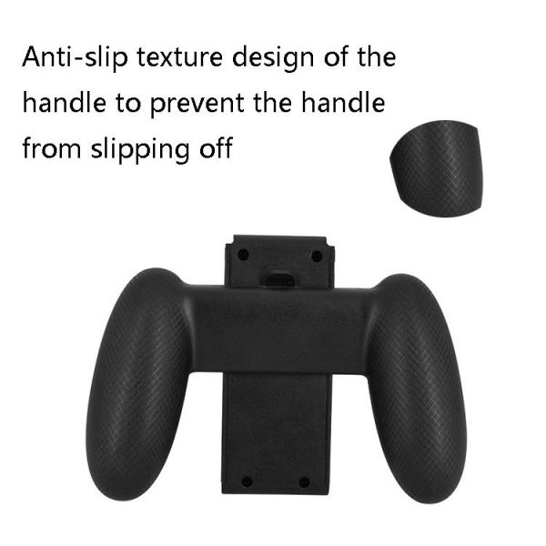 KJH NS-072 ABS Integrated Design Game Grip For Switch OLED (White) - Image 5