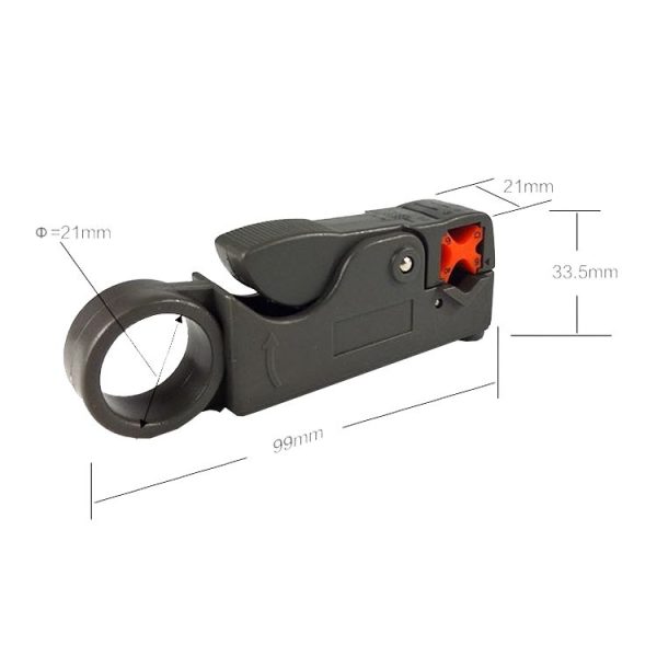 3 PCS Coaxial Cable Stripper Stripping Pliers Cable Stripping Tool (1024) - Image 5
