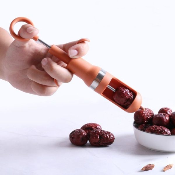 Red Date Pitting Device Kitchen Gadgets (Blue) - Image 7