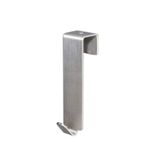 Stainless Steel Door Hook Cabinet Bedroom Door Hook, Style: Short Stainless Steel Color