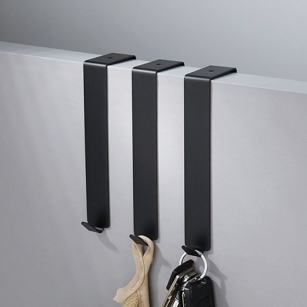 Stainless Steel Door Hook Cabinet Bedroom Door Hook, Style: Short Stainless Steel Color - Image 7