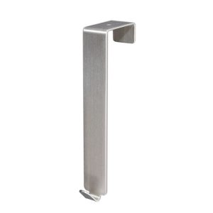 Stainless Steel Door Hook Cabinet Bedroom Door Hook, Style: Long Stainless Steel Color
