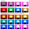 Smart Remote Control RGB Bulb Light, Power: 20W (White) - Image 6