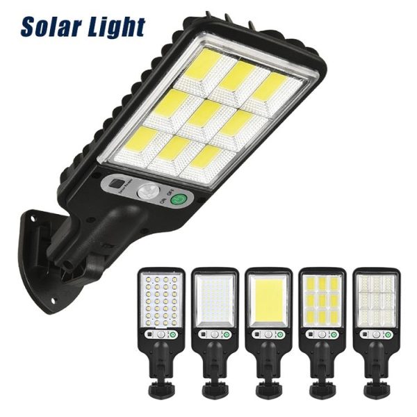 616 Solar Street Light LED Human Body Induction Garden Light, Spec: 28 SMD No Remote Control - Image 2