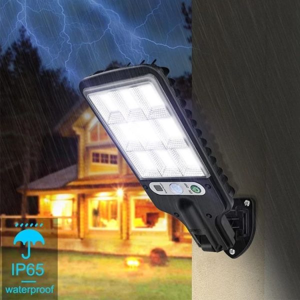 616 Solar Street Light LED Human Body Induction Garden Light, Spec: 28 SMD No Remote Control - Image 6