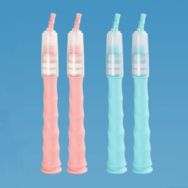 Deli F4104 2.8m PVC Bamboo Skipping Rope Student Sports Jumping Rope (Pink) - Image 2