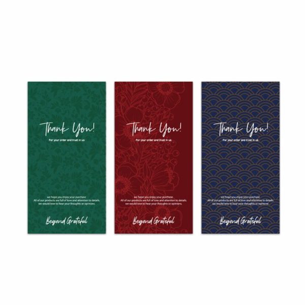 4 Bags 50 Sheets / Bag Rectangular Stickers Gift Box Sealing Stickers (A1) - Image 2