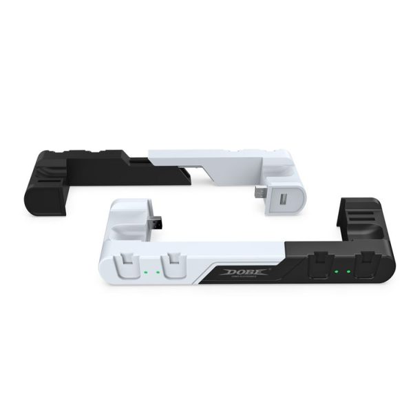 DOBE TNS-0122 4 In 1 Gamepad Charging Dock For Switch OLED (Red Black) - Image 3