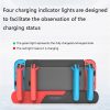 DOBE TNS-0122 4 In 1 Gamepad Charging Dock For Switch OLED (Red Black) - Image 7