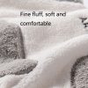 Home Kitchen Bathroom Cute Cat Hand Towel (Grey) - Image 4