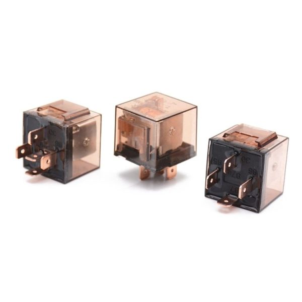 5 PCS 100A Automotive Relay With Indicator Light (12V 4 Plug 100A) - Image 2