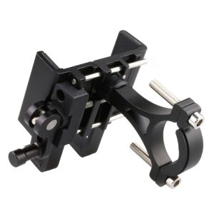 BG-BM17 Mountain Border Aluminum Alloy Rocker Mobile Phone Frame, Colour: Black 360 Degree Rotation
