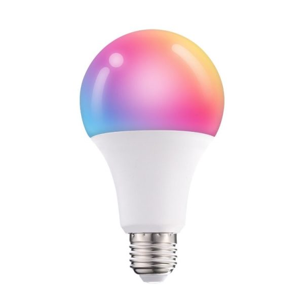 2 PCS Tuya TY-10W RGB+CCT Bluetooth Mobile Phone Control Smart LED Bulb Ball (RGB + Warm + White Light) - Image 2