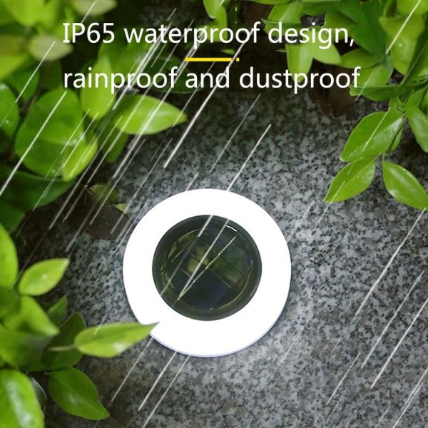 Solar Garden Waterproof Outdoor Fog Buried Lamp Stair Decoration (White Light) - Image 5