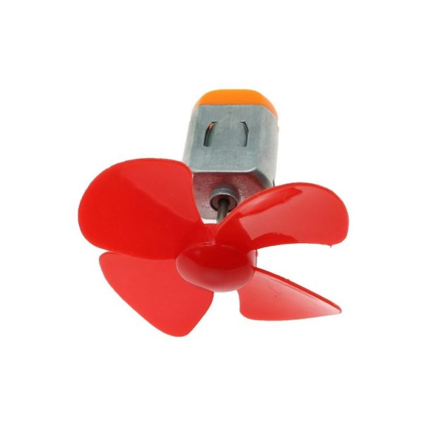 100 PCS Four-Blade Propeller Technology Made Toy Accessories, Random Color Delivery - Image 7