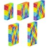 Children Puzzle Toy Color Variety Segment Magic Ruler, Spec: Hollow-48 Sections - Image 2