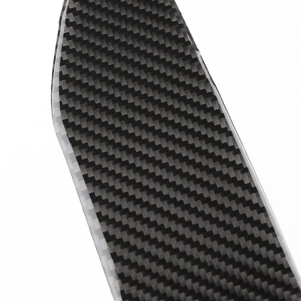 Car Water Cup Holder Panel Carbon Fiber Decorative Stickers For Infiniti Q50L / Q60, Drive On The Left - Image 3