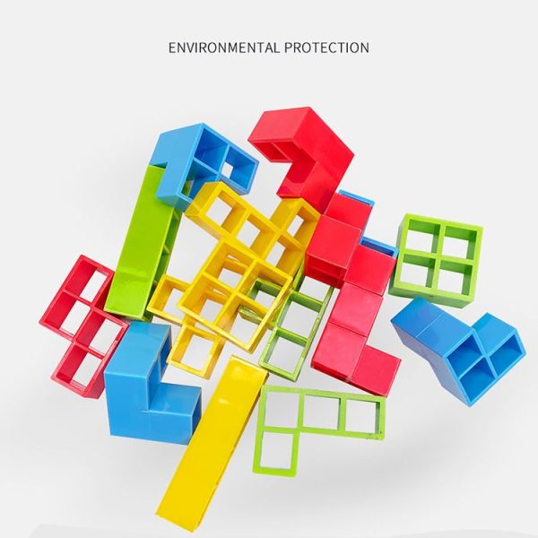 Balance Game Stacking Block Tabletop Interaction Toy - Image 7