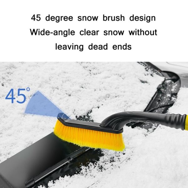 Multifunctional Car Glass Snow Removal Shovel (Yellow) - Image 5