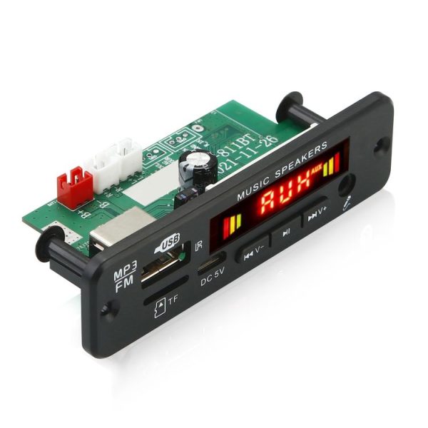 811BT 12V 2 x 20W Amplifier Bluetooth MP3 Decoding Board (Black) - Image 2