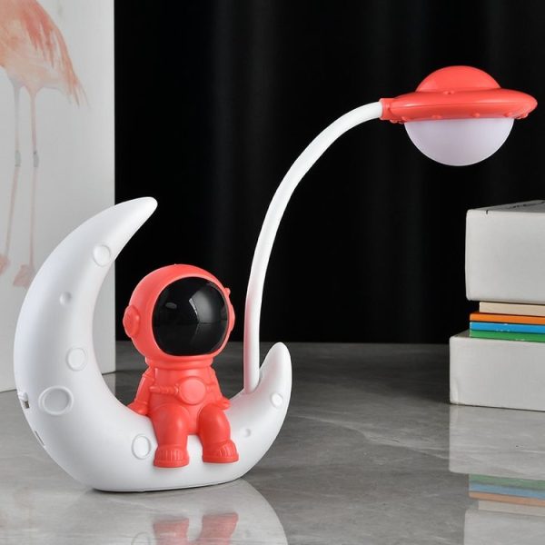 Student Dormitory Bedside Reading Desk Lamp (6617-2 Red)