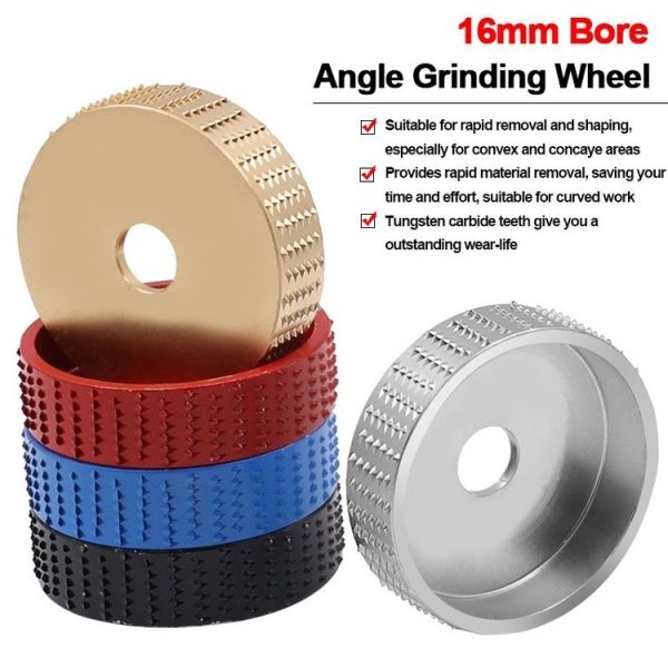 Corner Grinder Polishing Plate Woodworking Polishing Flat Disc (75mm Red) - Image 6