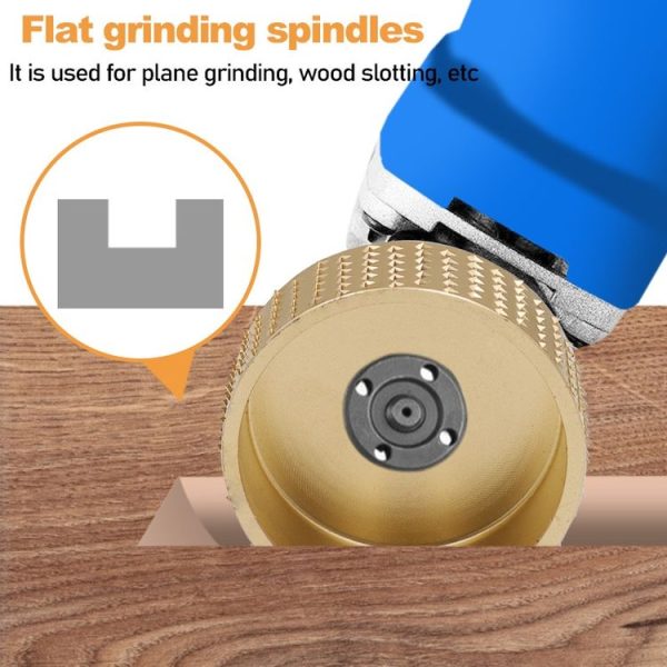 Corner Grinder Polishing Plate Woodworking Polishing Flat Disc (75mm Red) - Image 7