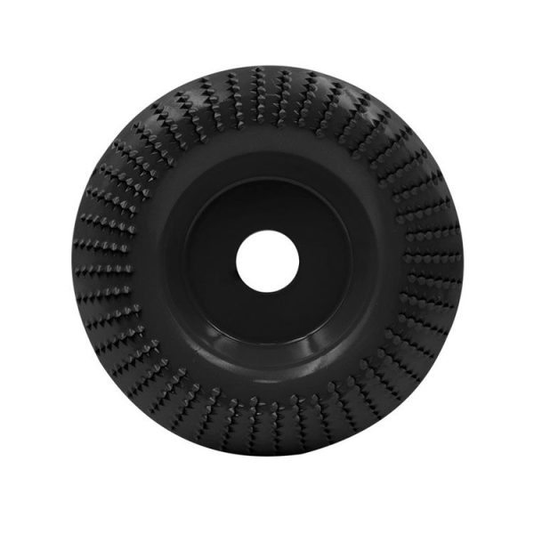 Woodworking Sanding Plastic Stab Discs Hard Round Grinding Wheels For Angle Grinders, Specification: 100mm Black Curved