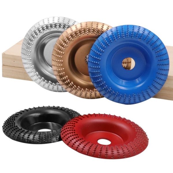 Woodworking Sanding Plastic Stab Discs Hard Round Grinding Wheels For Angle Grinders, Specification: 98mm Silver Plane - Image 5