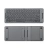 B088 65 Keys Portable Folding Bluetooth Keyboard (Pearley Gray) - Image 2