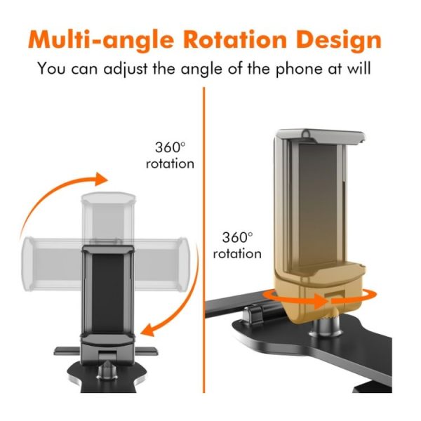 Car Dashboard Mobile Phone Holder With Number Plate (Collet Bracket) - Image 6