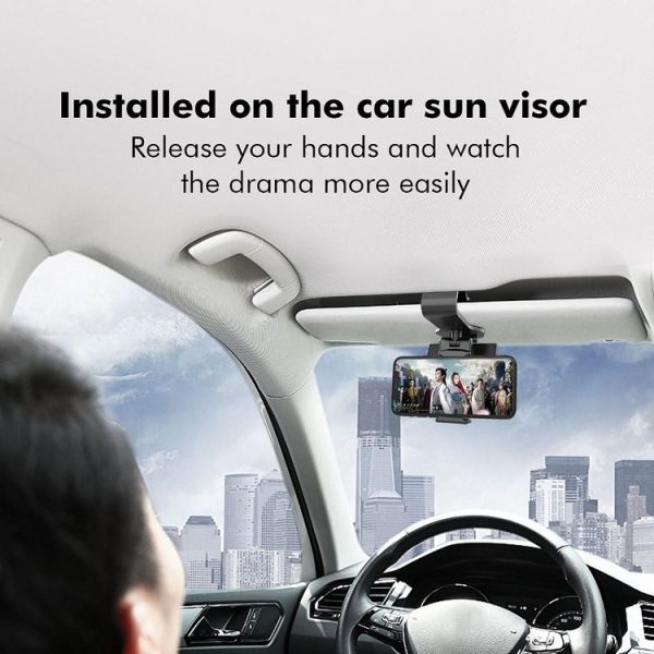 Car Dashboard Mobile Phone Holder With Number Plate (Collet Bracket) - Image 7