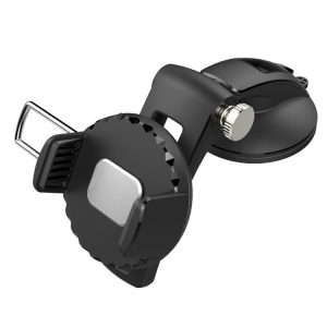 Car Diamond Suction Cup Mobile Phone Holder (Black)