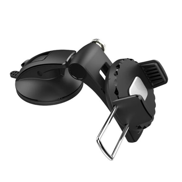 Car Diamond Suction Cup Mobile Phone Holder (Black) - Image 2