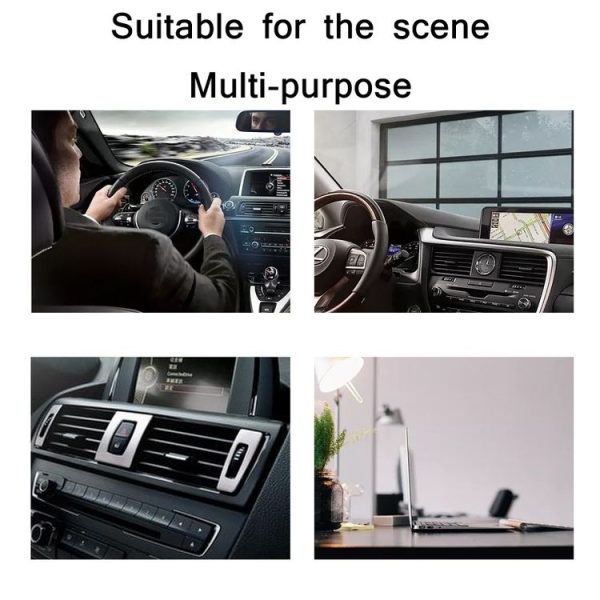 Car Diamond Suction Cup Mobile Phone Holder (Black) - Image 6