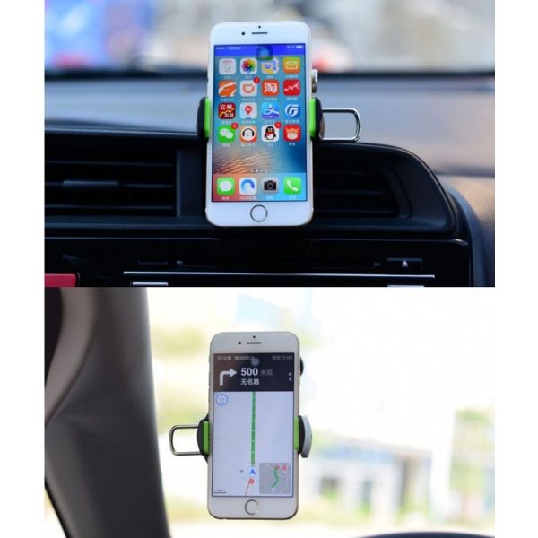 Car Diamond Suction Cup Mobile Phone Holder (Black) - Image 7