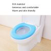 EVA Thermal Adhesive Toilet Seat Washer, Colour: Blue - Image 3