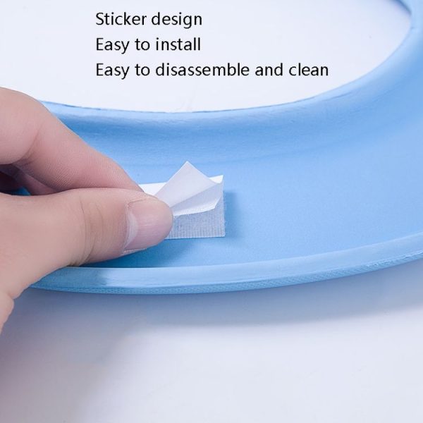 EVA Thermal Adhesive Toilet Seat Washer, Colour: Blue - Image 6