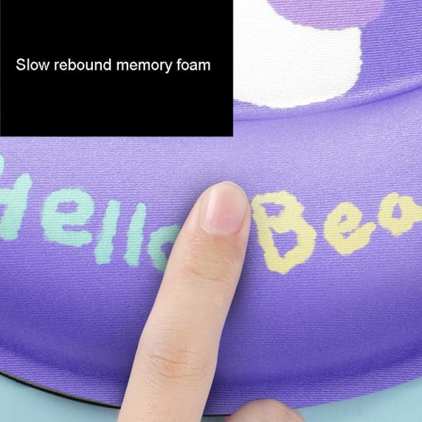 BUBM KTSBD-C Cartoon Wrist Guard Mouse Pad (Cat) - Image 5