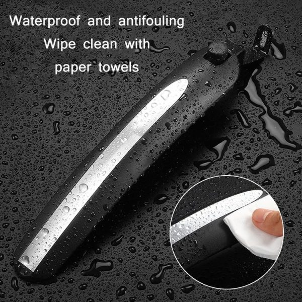 WEST BIKING YP0714018 Bicycle Folding Reflective Mudguard (Black) - Image 5