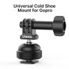 Ulanzi GP-6 Cold Shoe Mount Base Ballhead Adapter (Black) - Image 2