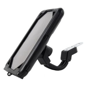 Motorcycle Bicycle Waterproof Mobile Phone Holder, Style: Rearview Mirror (7 inch)